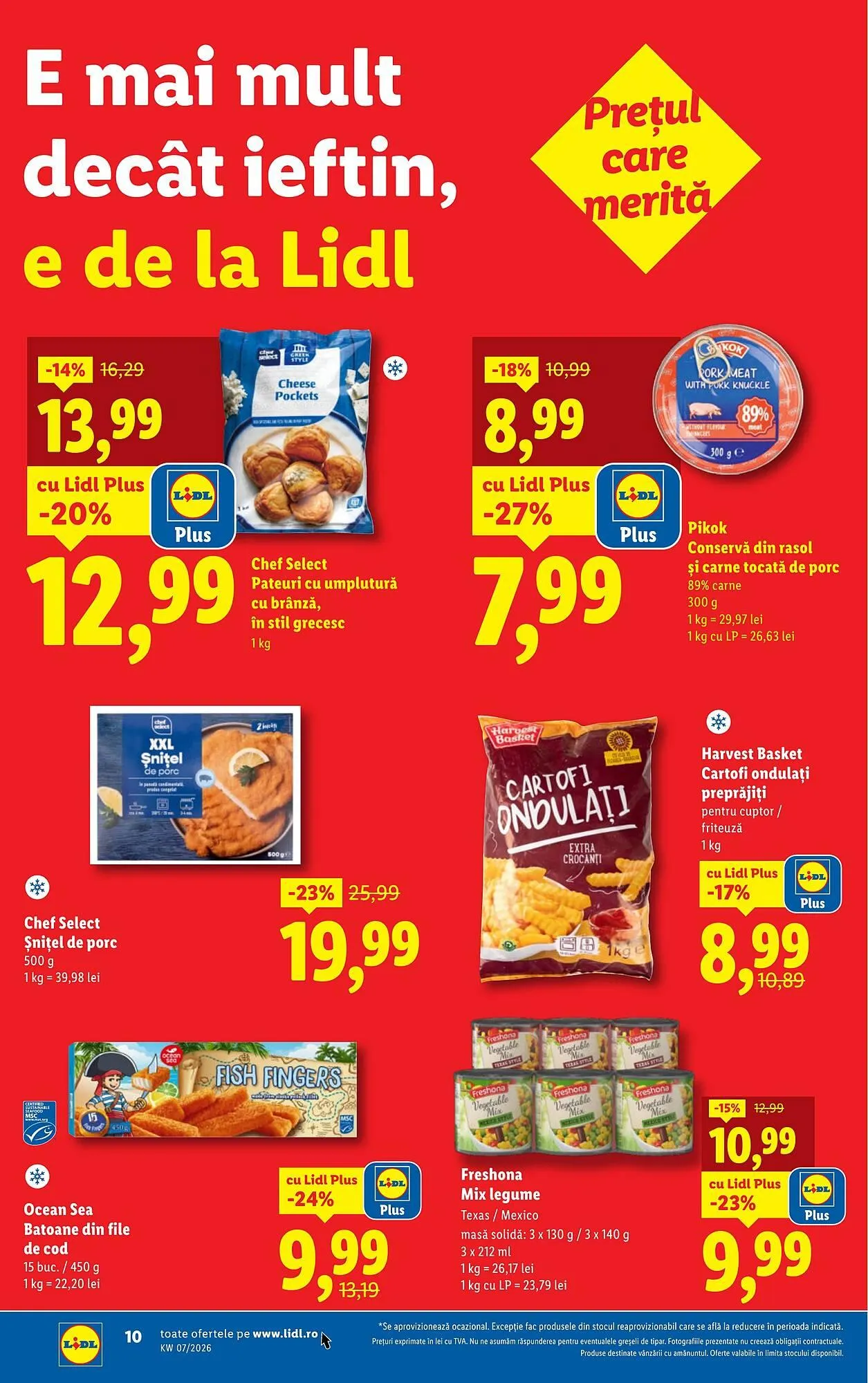 Catalog Catalog Lidl de la 9 februarie până la 15 februarie 2026 - Revista Pagina 10