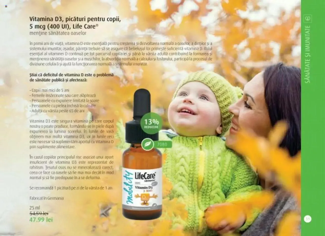 Catalog Catalog Life Care de la 1 septembrie până la 31 decembrie 2023 - Revista Pagina 35
