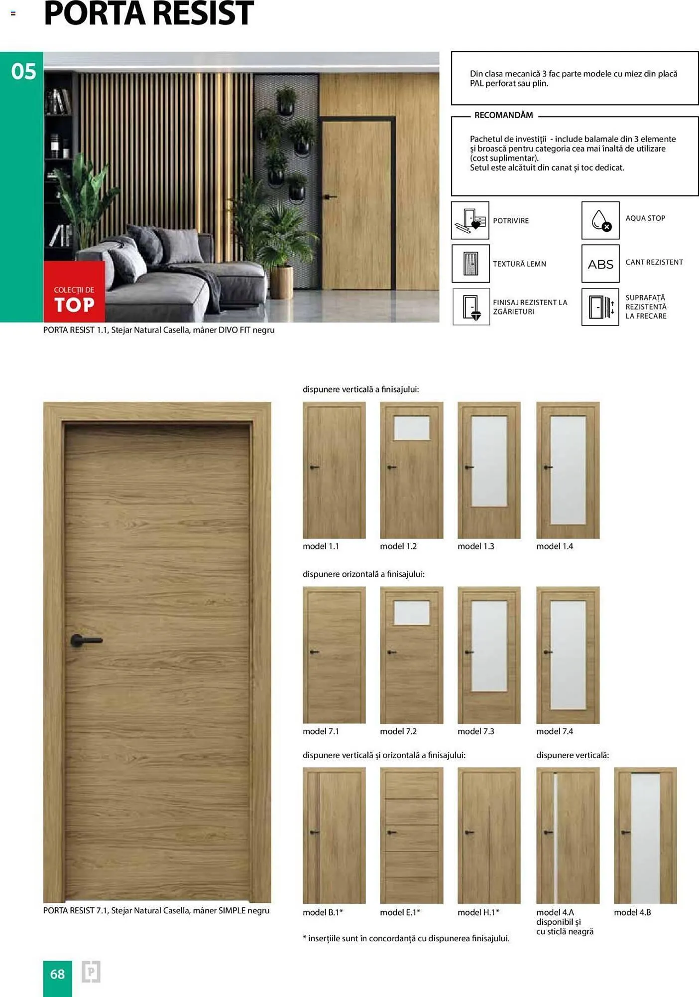 Catalog Сatalog Proges de la 13 septembrie până la 31 decembrie 2024 - Revista Pagina 68