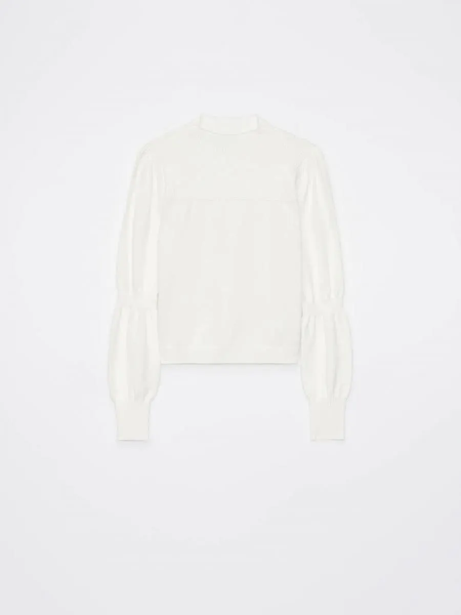 Pulover cu mâneci bufante