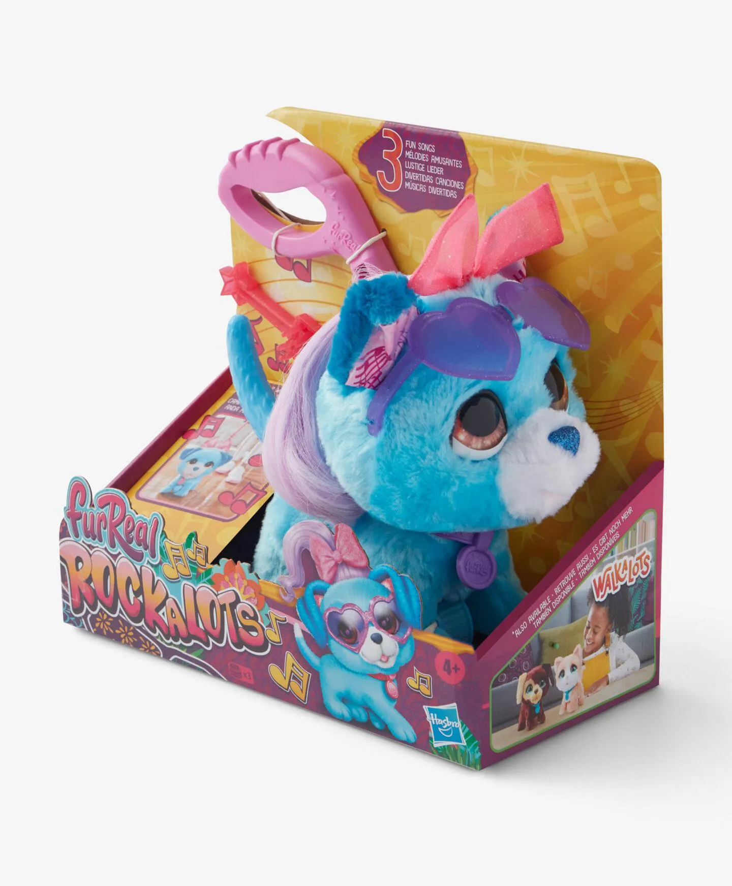 Câine interactiv FurReal Rockalots