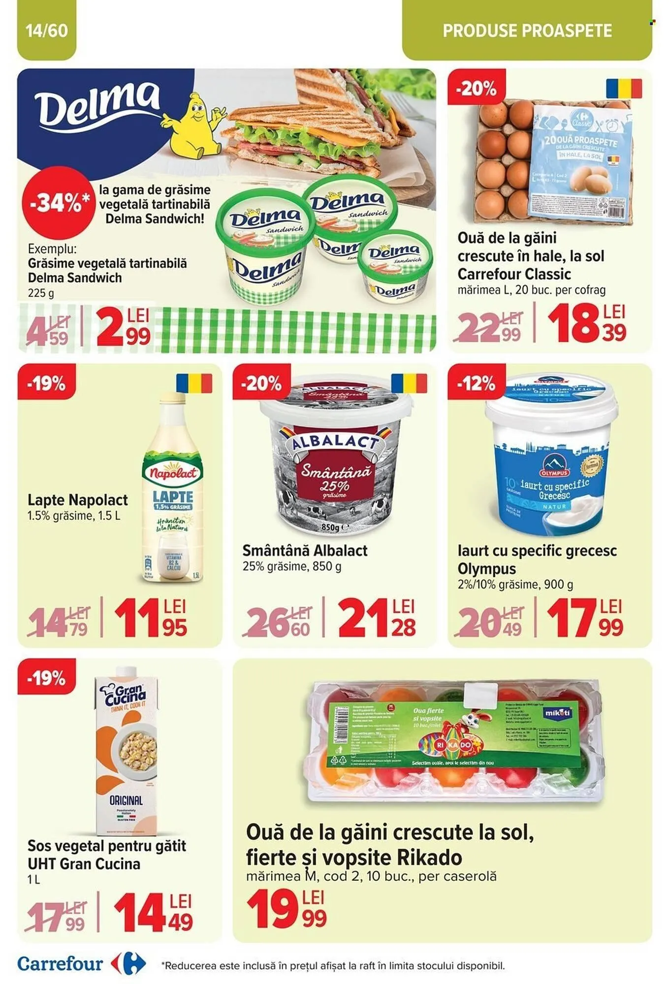 Catalog Catalog Carrefour de la 14 aprilie până la 22 aprilie 2025 - Revista Pagina 14