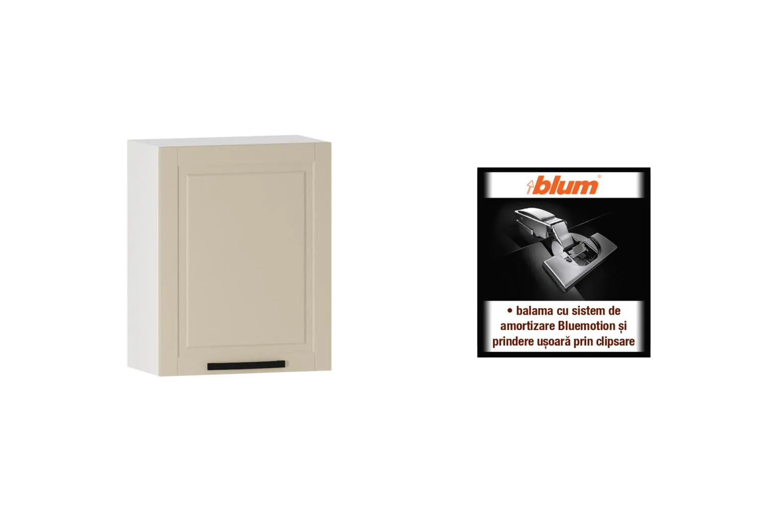 Suspendat cu ușă L60 s&d