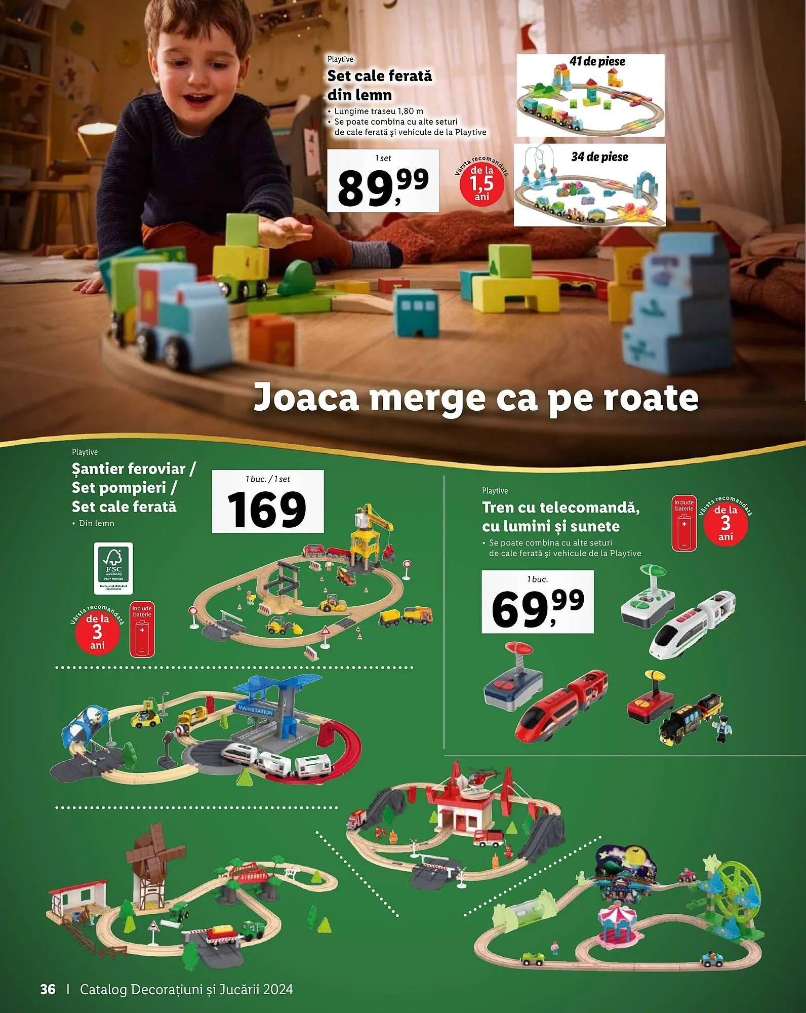 Catalog Catalog Lidl de la 4 noiembrie până la 24 decembrie 2024 - Revista Pagina 36