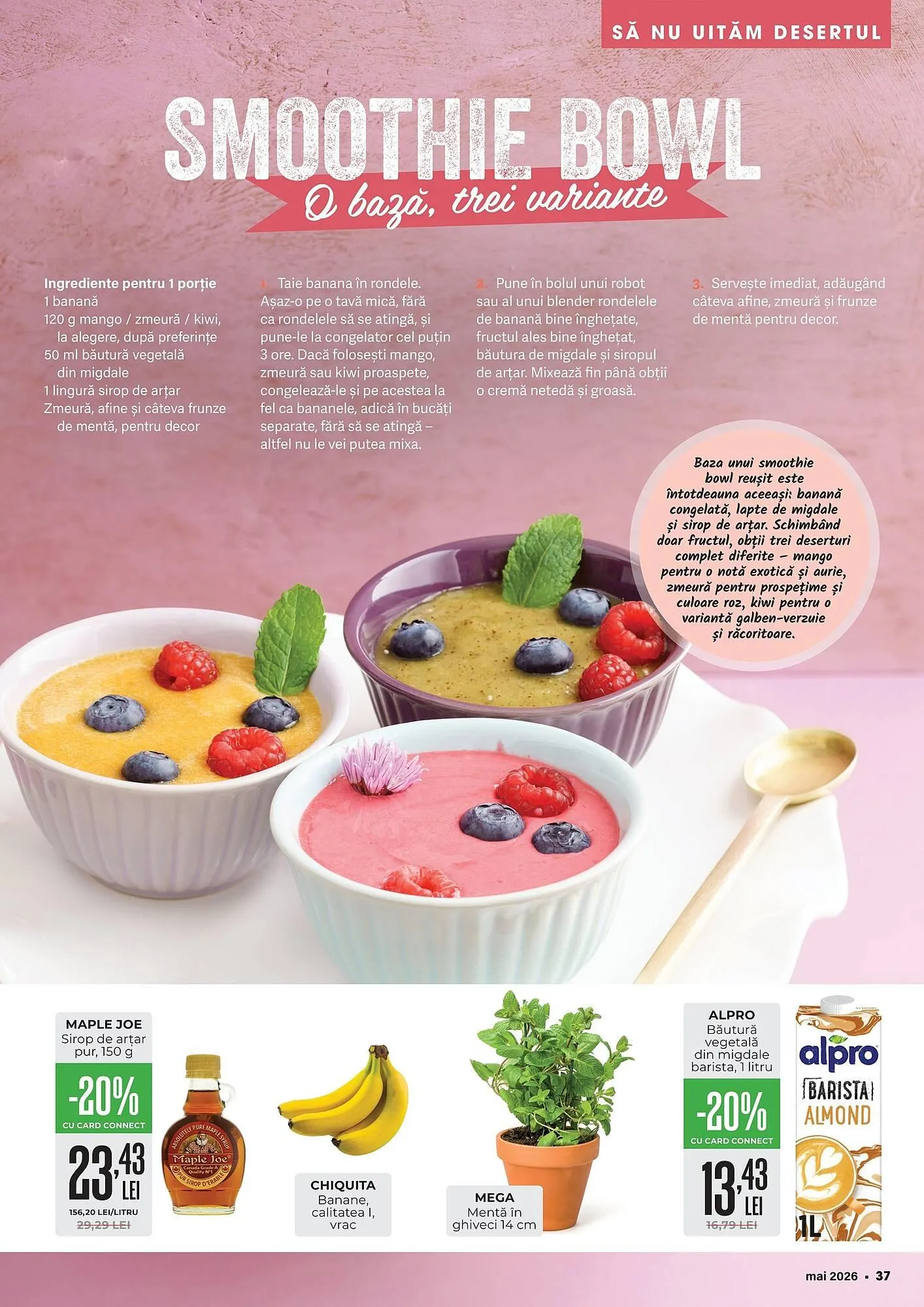 Catalog Catalog Mega Image de la 1 mai până la 31 mai 2026 - Revista Pagina 37