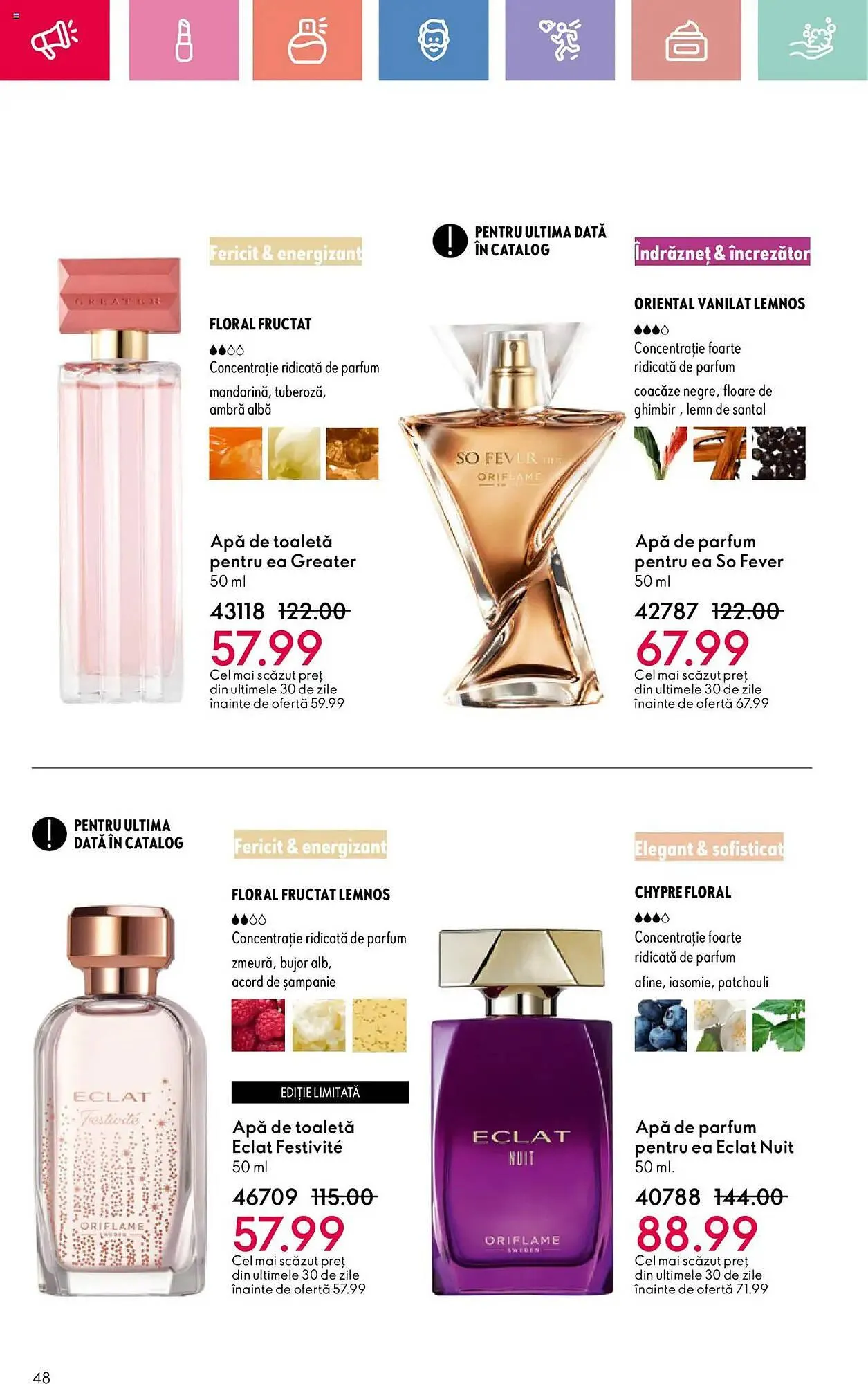 Catalog Catalog Oriflame de la 15 iunie până la 5 iulie 2025 - Revista Pagina 48