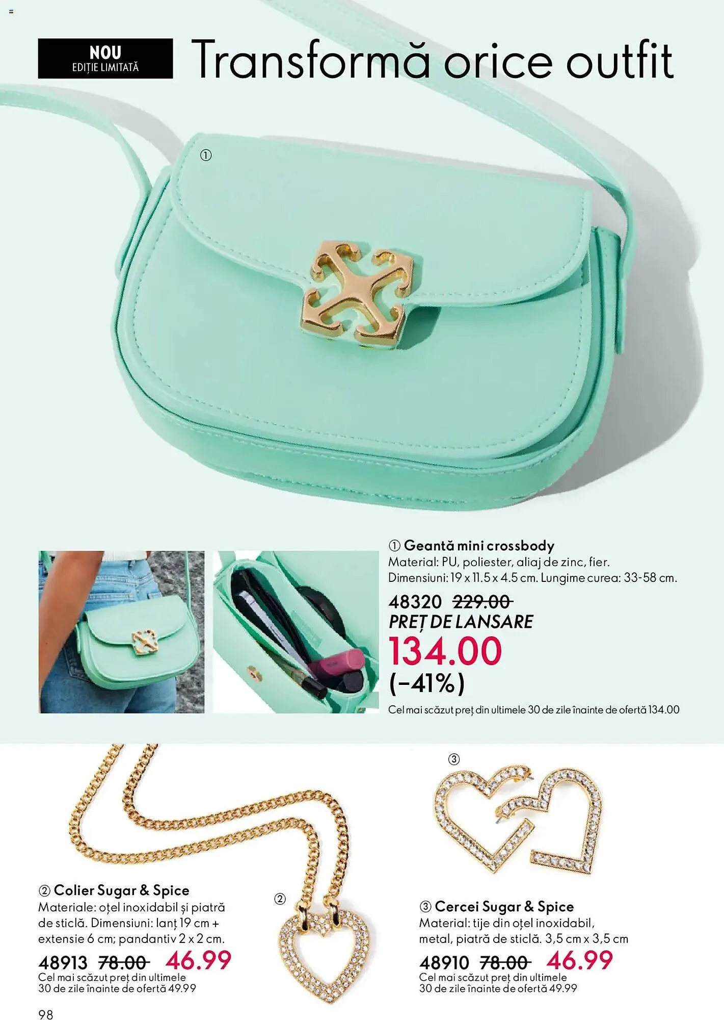 Catalog Catalog Oriflame de la 24 martie până la 14 aprilie 2026 - Revista Pagina 98