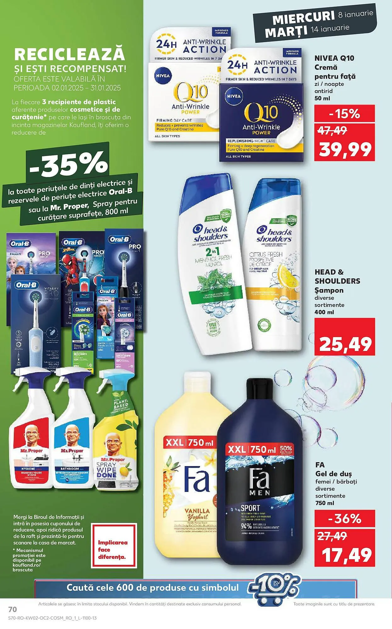 Catalog Catalog Kaufland de la 8 ianuarie până la 14 ianuarie 2025 - Revista Pagina 70