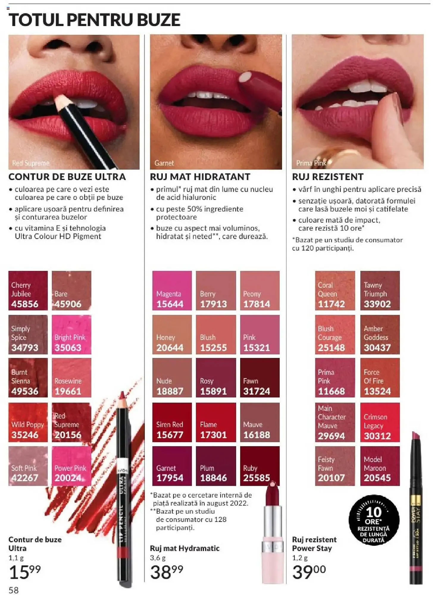 Catalog Catalog Avon de la 1 aprilie până la 30 aprilie 2025 - Revista Pagina 58