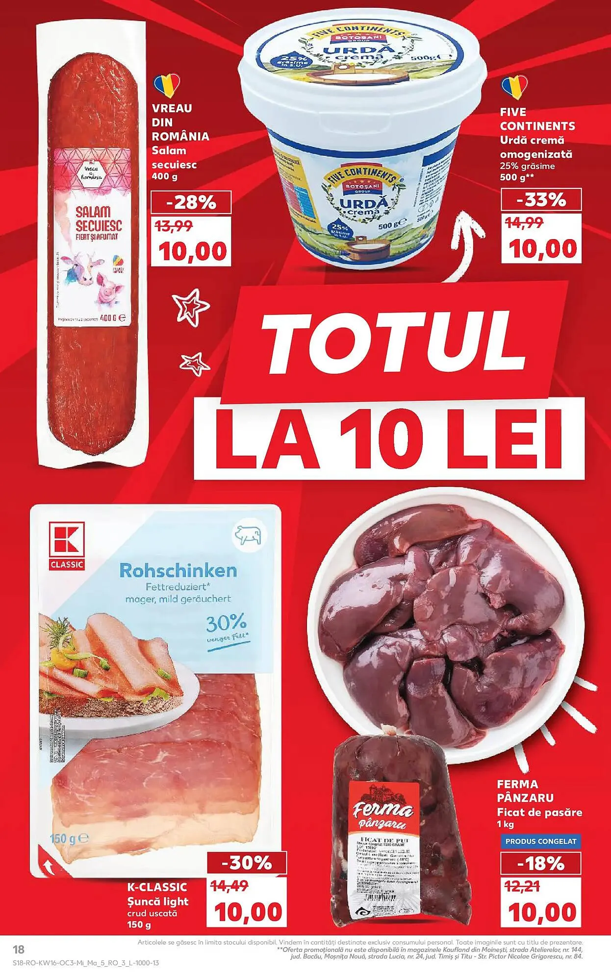 Catalog Catalog Kaufland de la 15 aprilie până la 21 aprilie 2026 - Revista Pagina 18