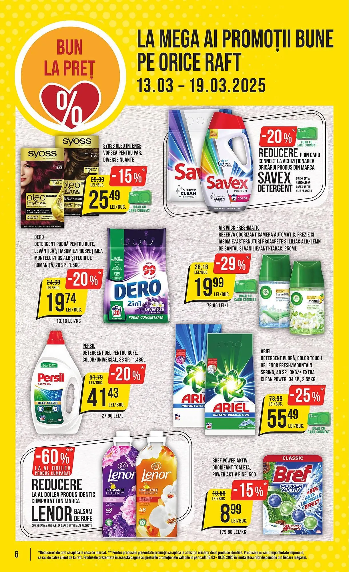 Catalog Catalog Mega Image de la 13 martie până la 19 martie 2025 - Revista Pagina 6