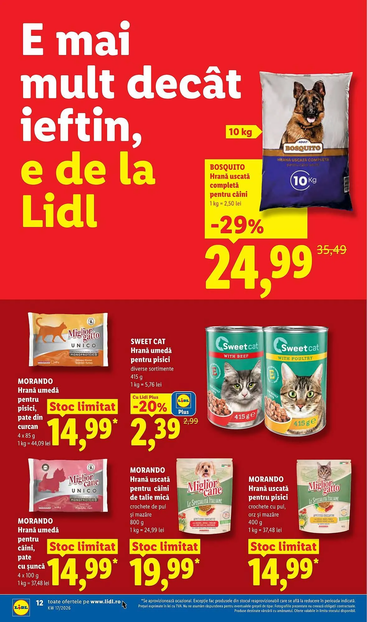 Catalog Catalog Lidl de la 20 aprilie până la 26 aprilie 2026 - Revista Pagina 12