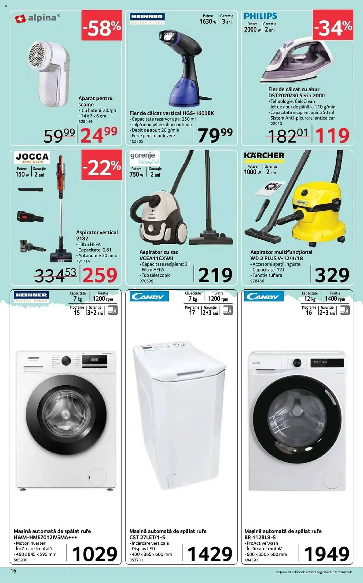 Catalog Catalog Selgros de la 22 ianuarie până la 5 februarie 2026 - Revista Pagina 16