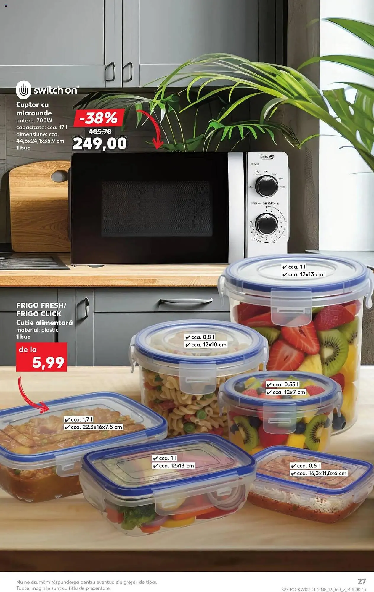 Catalog Catalog Kaufland de la 24 februarie până la 3 martie 2026 - Revista Pagina 27