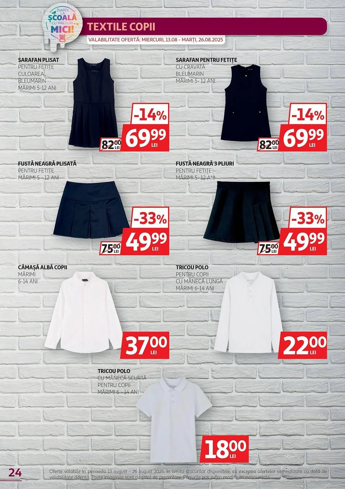 Catalog Catalog Auchan de la 13 august până la 26 august 2025 - Revista Pagina 24