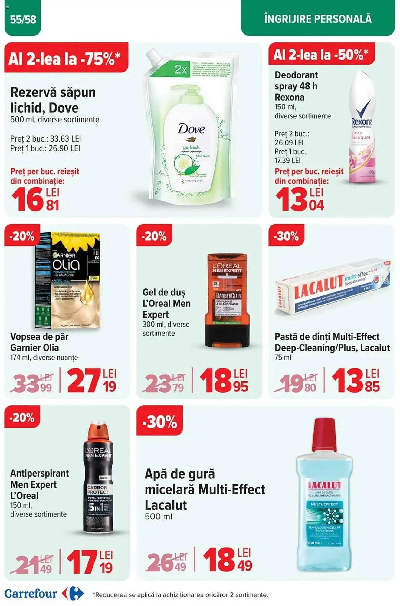 Catalog Catalog Carrefour de la 2 aprilie până la 13 aprilie 2025 - Revista Pagina 55