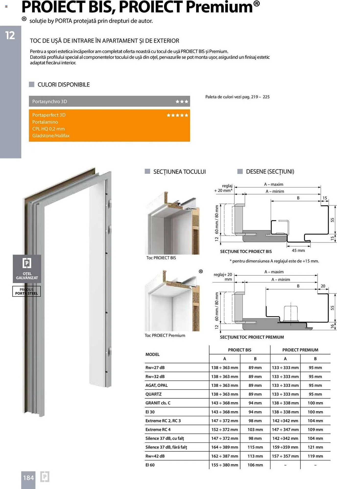 Catalog Proges catalog de la 13 septembrie până la 31 decembrie 2024 - Revista Pagina 184