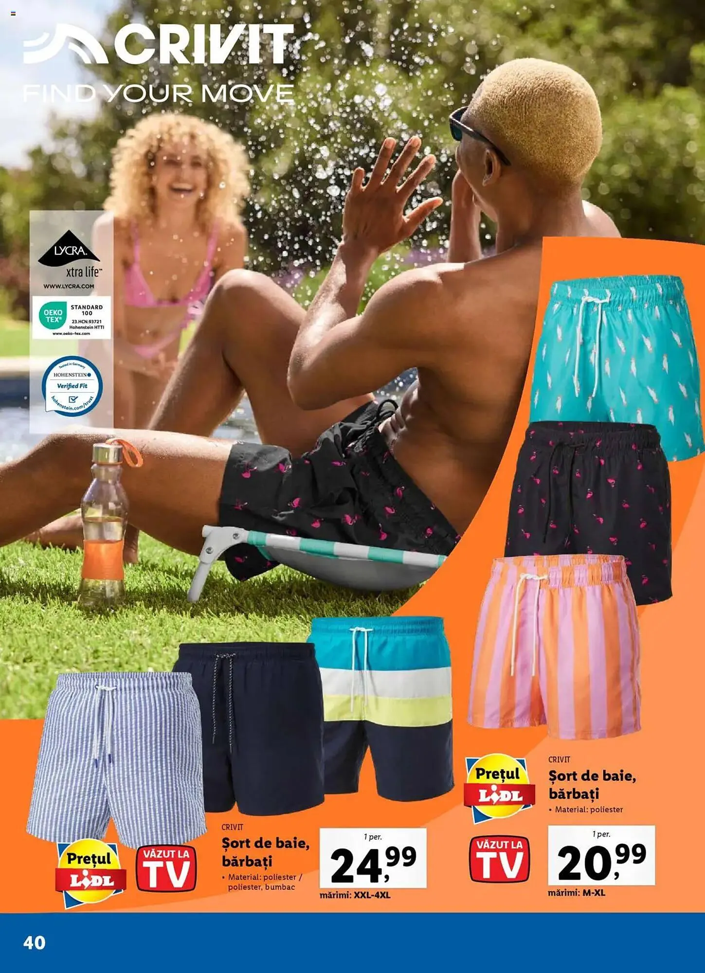 Catalog Catalog Lidl de la 18 mai până la 6 iulie 2025 - Revista Pagina 40