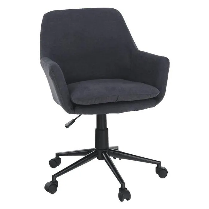 Scaun birou operational Laira, rotativ, material textil, gri