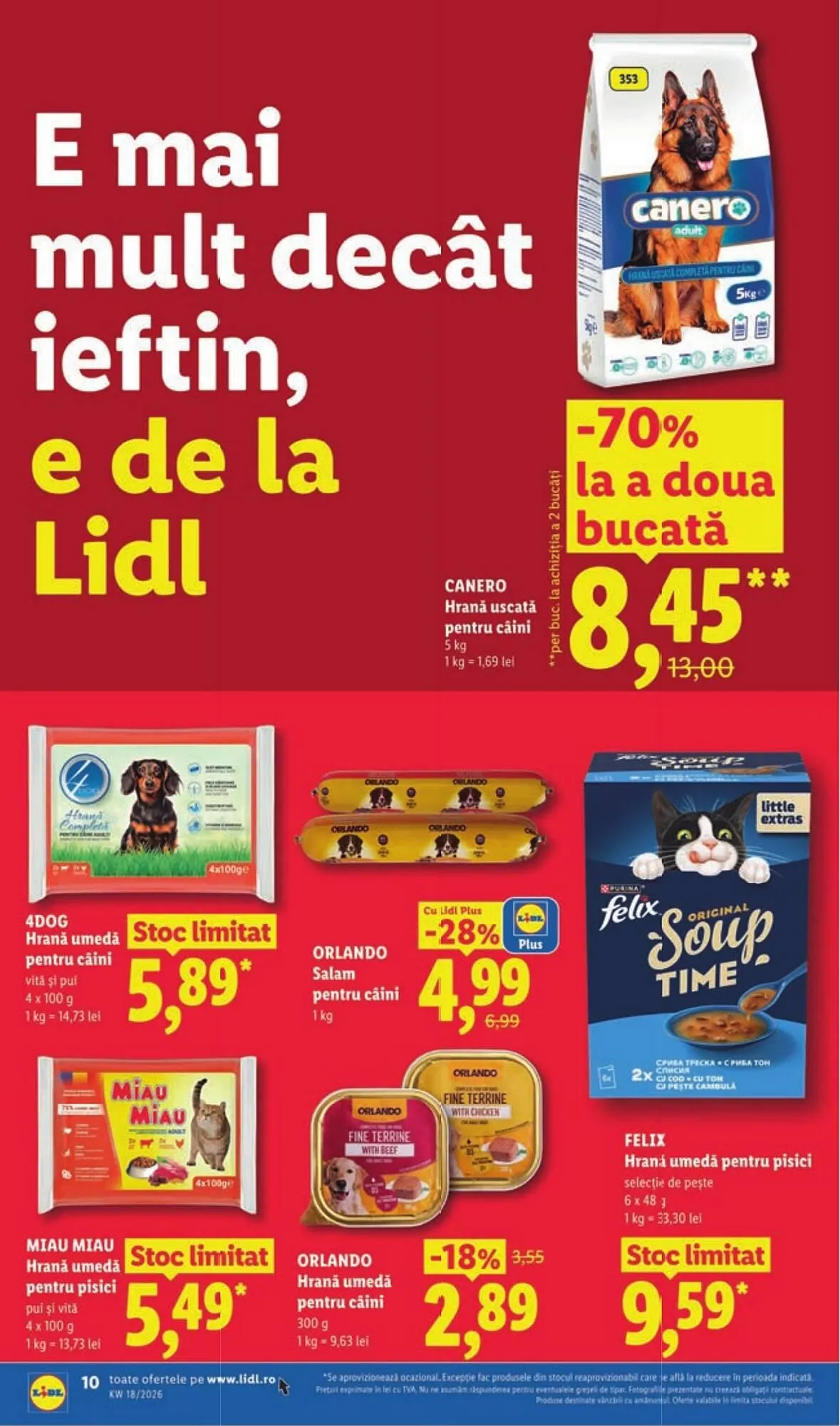 Catalog Catalog Lidl de la 27 aprilie până la 3 mai 2026 - Revista Pagina 10