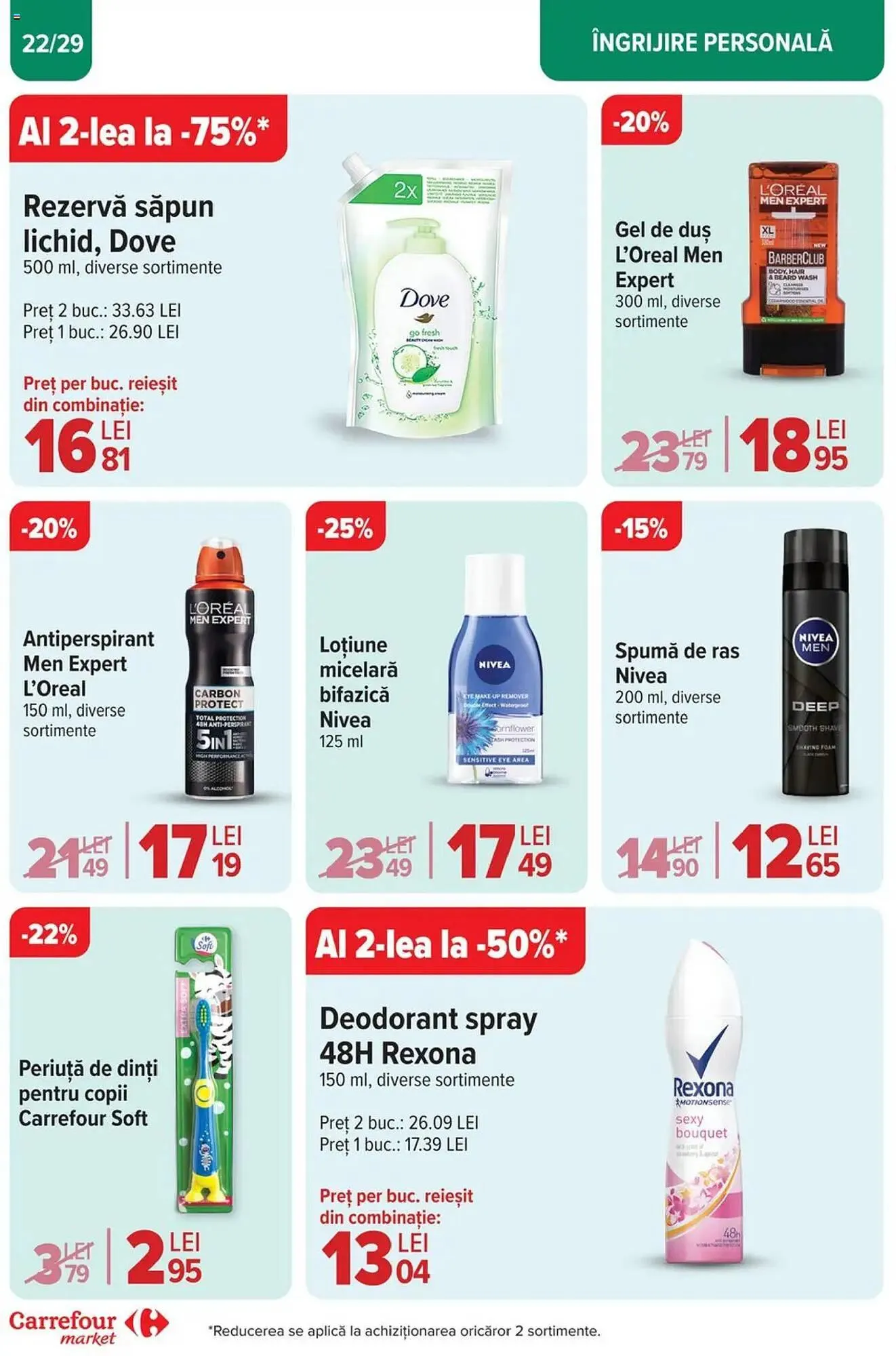 Catalog Catalog Carrefour Market de la 2 aprilie până la 13 aprilie 2025 - Revista Pagina 22