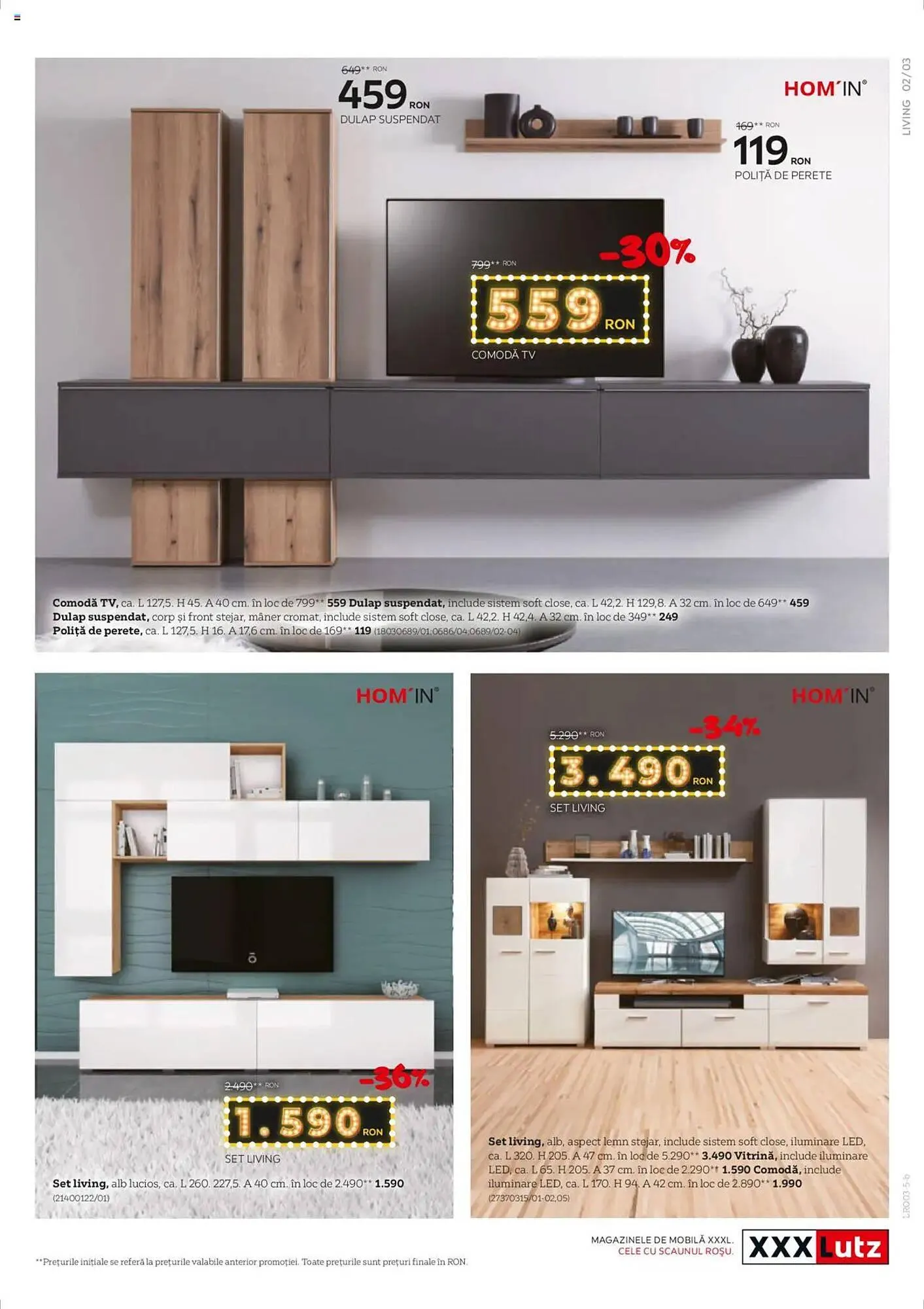 Catalog Catalog XXXLutz de la 17 martie până la 30 martie 2025 - Revista Pagina 3