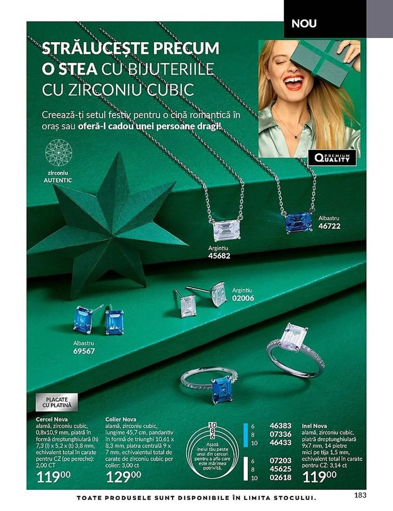 Catalog Avon catalog de la 1 octombrie până la 31 octombrie 2023 - Revista Pagina 183