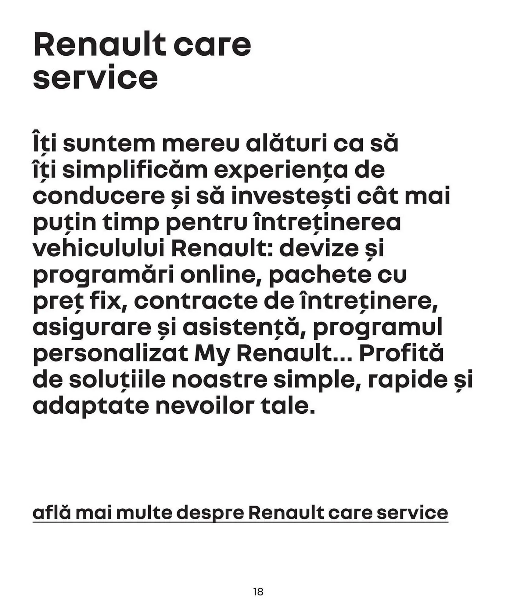 Catalog Catalog Renault de la 15 aprilie până la 15 octombrie 2025 - Revista Pagina 18