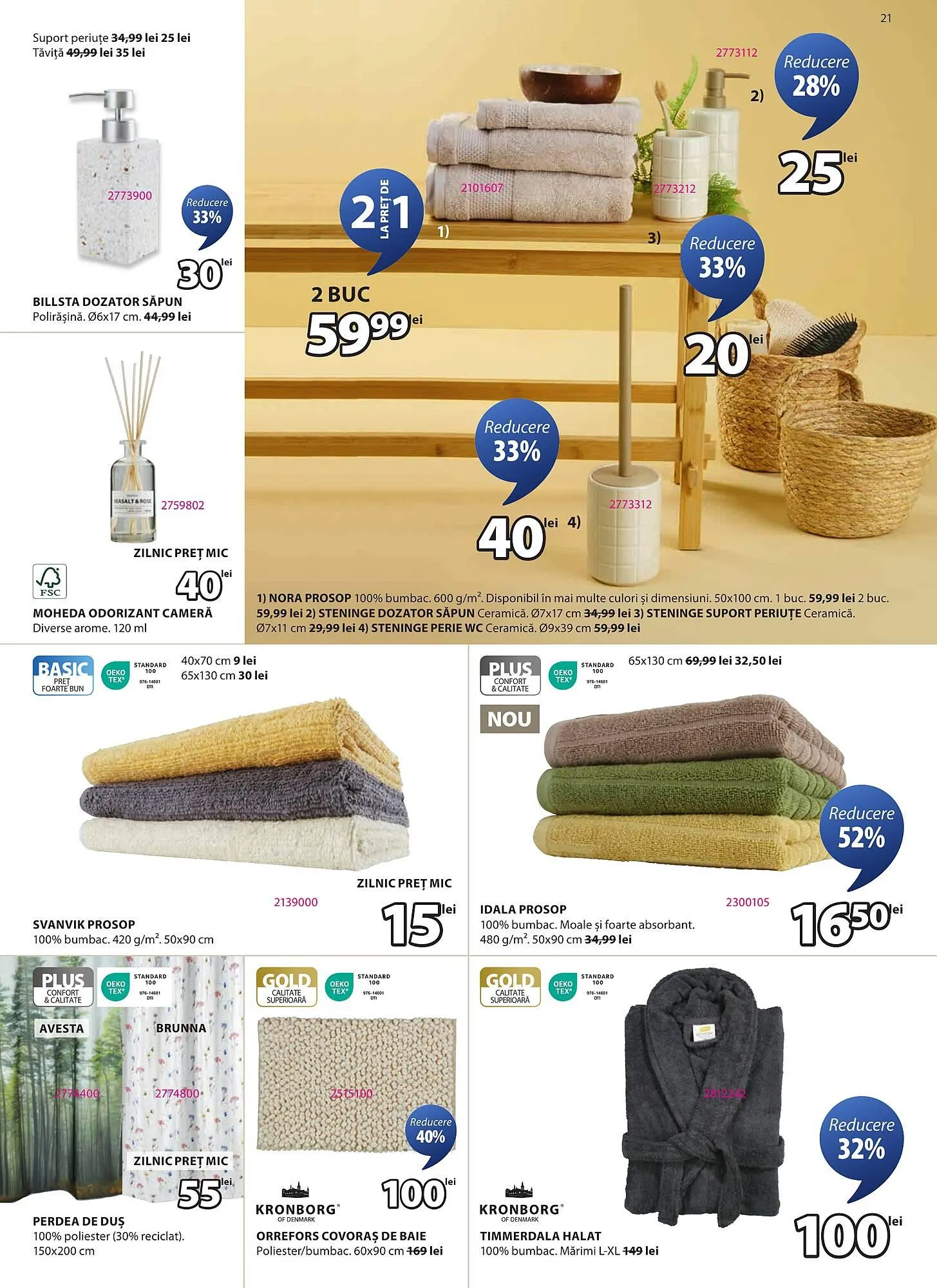 Catalog Catalog JYSK de la 6 mai până la 4 iunie 2025 - Revista Pagina 21