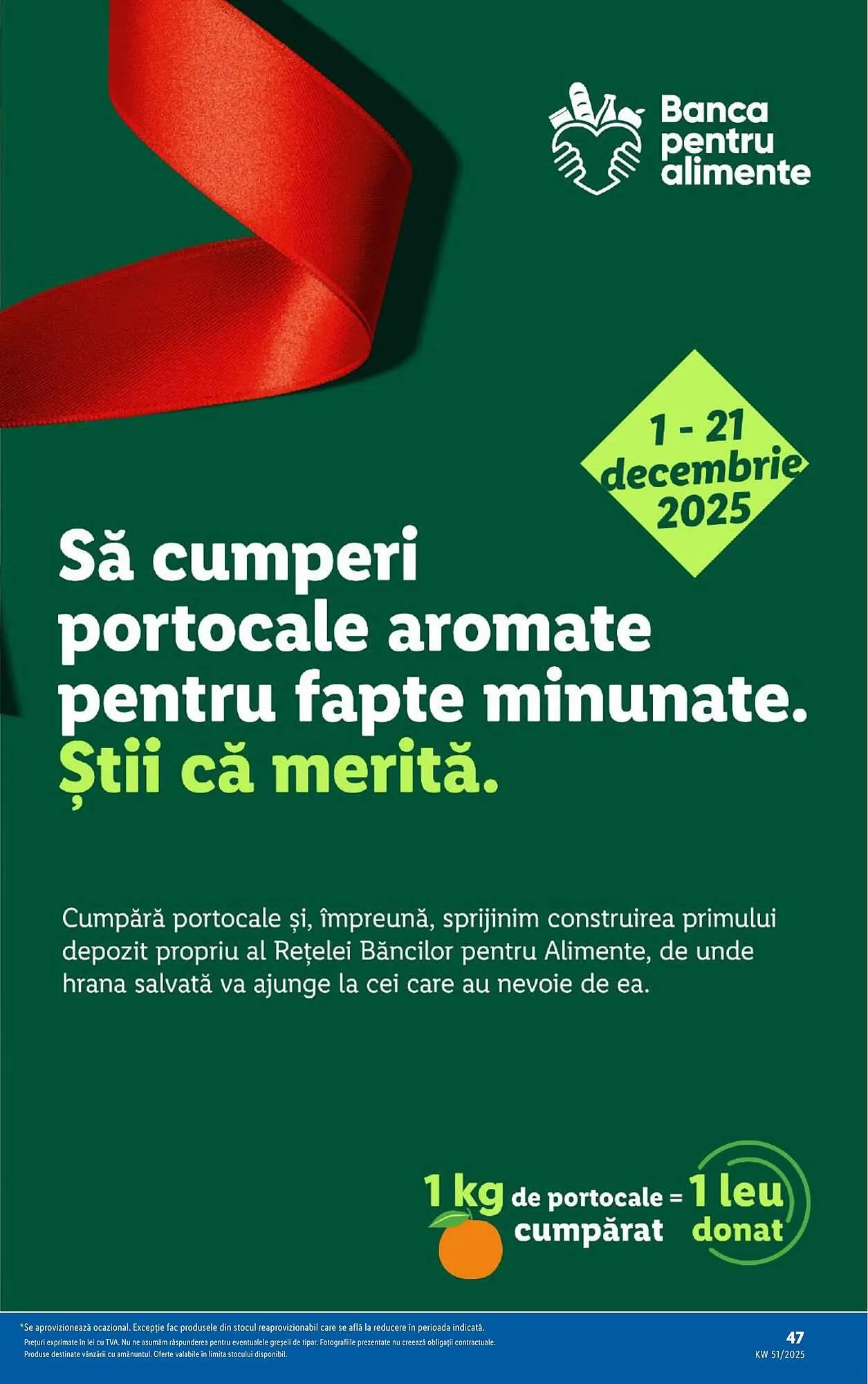 Catalog Catalog Lidl de la 15 decembrie până la 21 decembrie 2025 - Revista Pagina 47