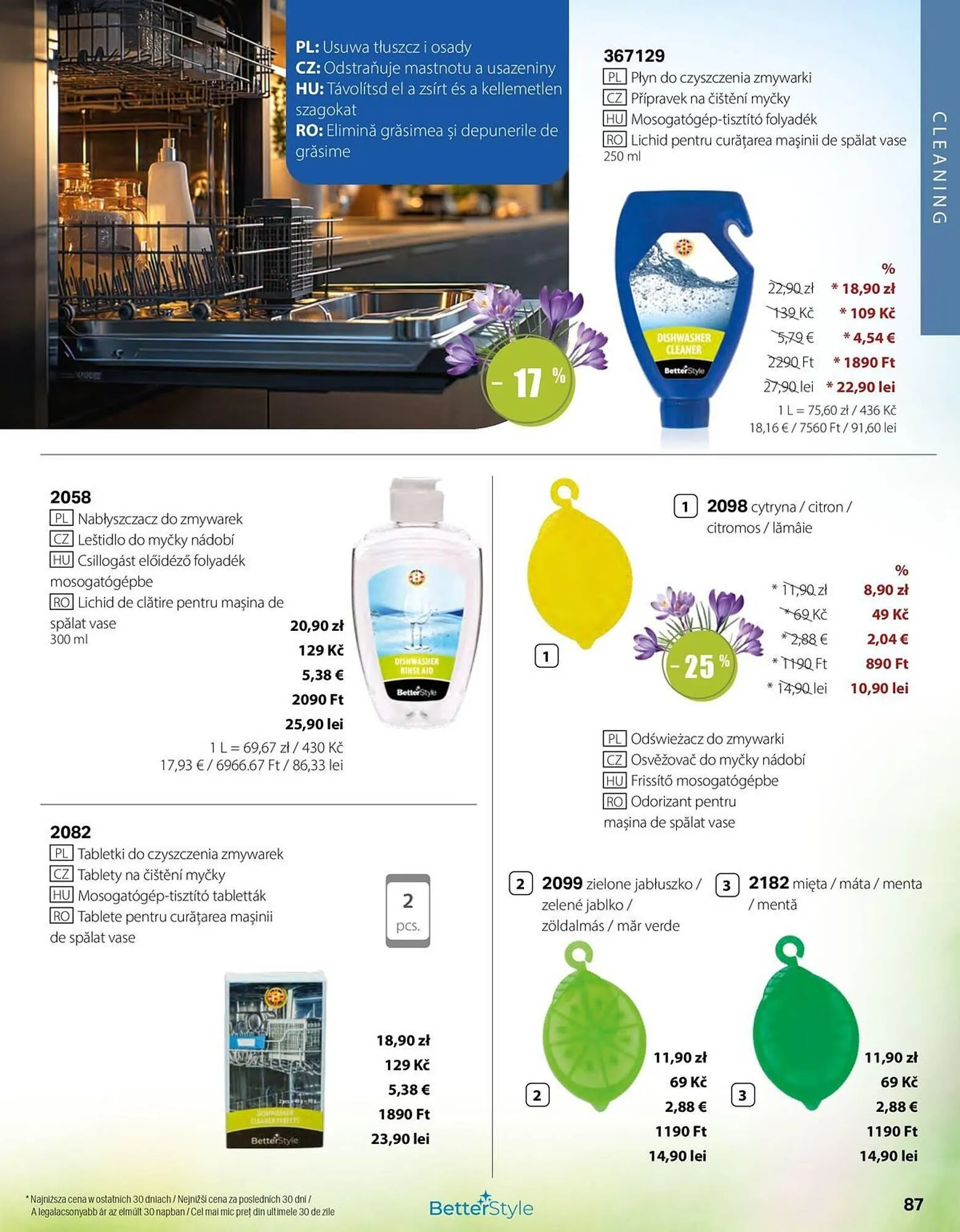 Catalog Catalog BetterStyle de la 1 aprilie până la 30 aprilie 2026 - Revista Pagina 87