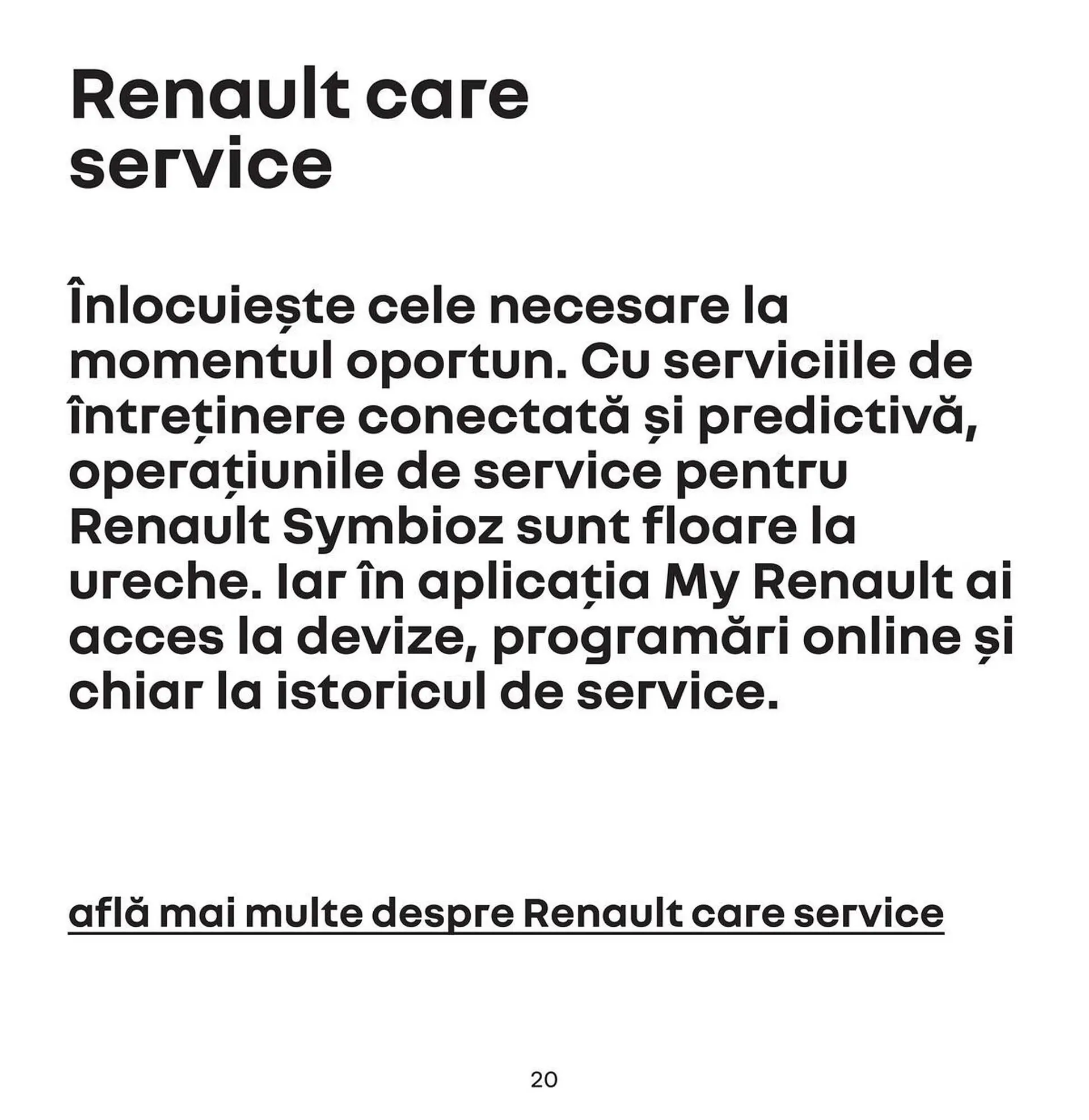 Catalog Catalog Renault de la 15 aprilie până la 15 octombrie 2025 - Revista Pagina 20