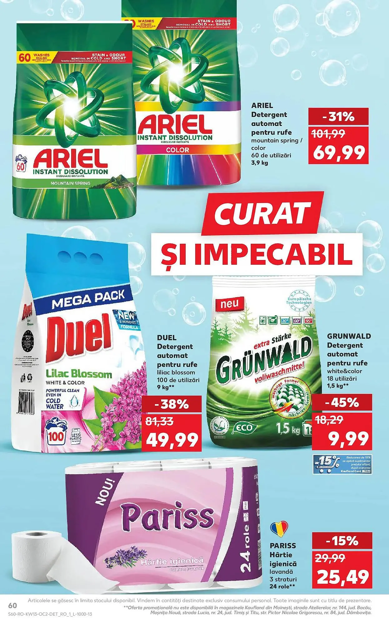 Catalog Catalog Kaufland de la 25 martie până la 31 martie 2026 - Revista Pagina 60