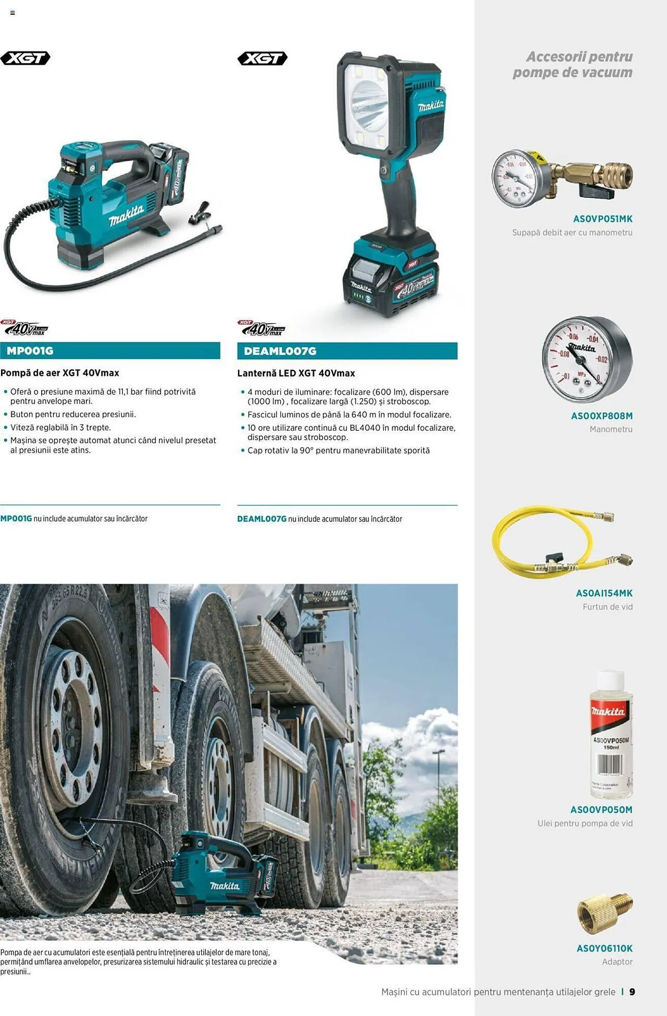 Catalog Makita catalog de la 1 septembrie până la 12 septembrie 2023 - Revista Pagina 9