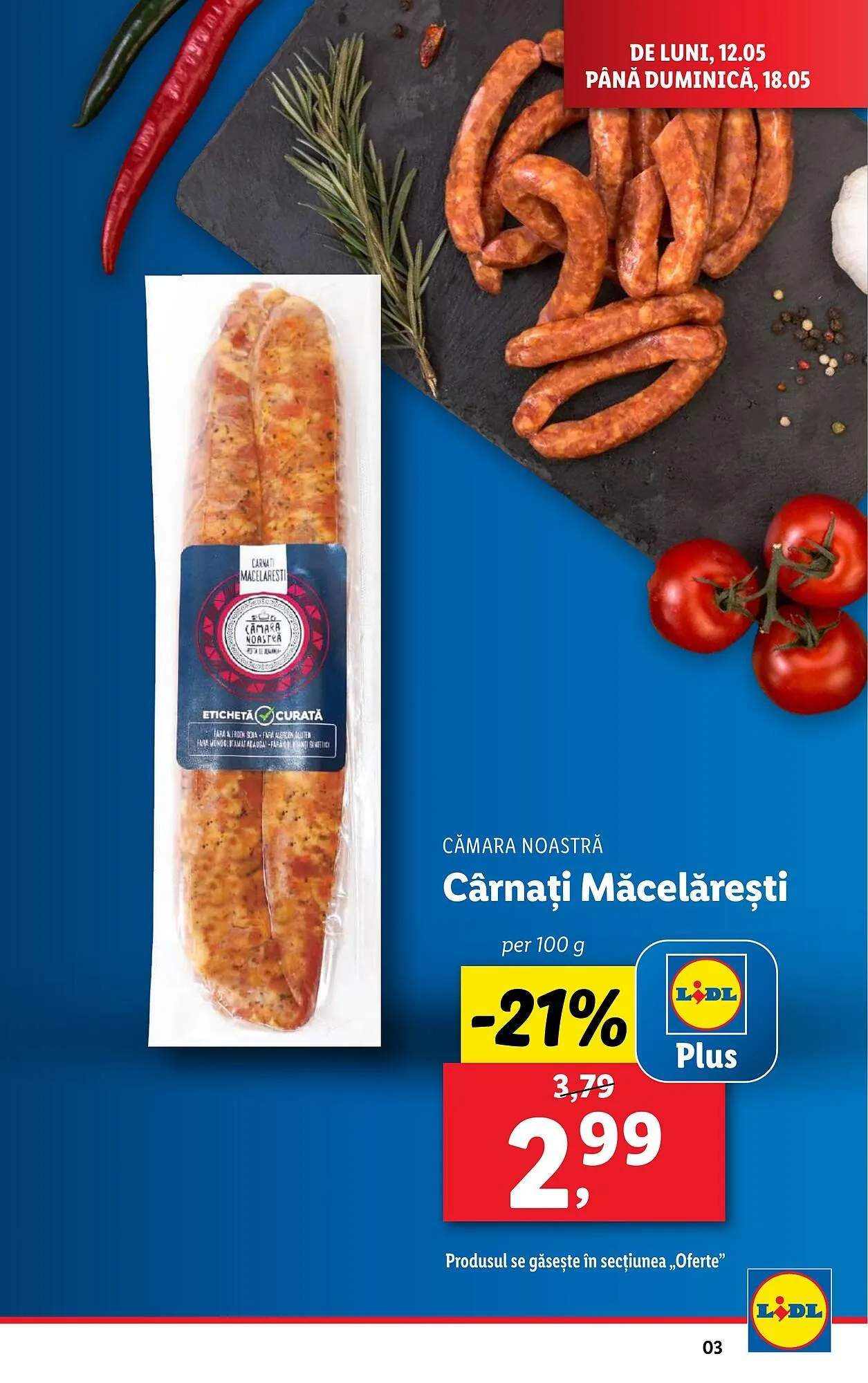 Catalog Catalog Lidl de la 12 mai până la 18 mai 2025 - Revista Pagina 3