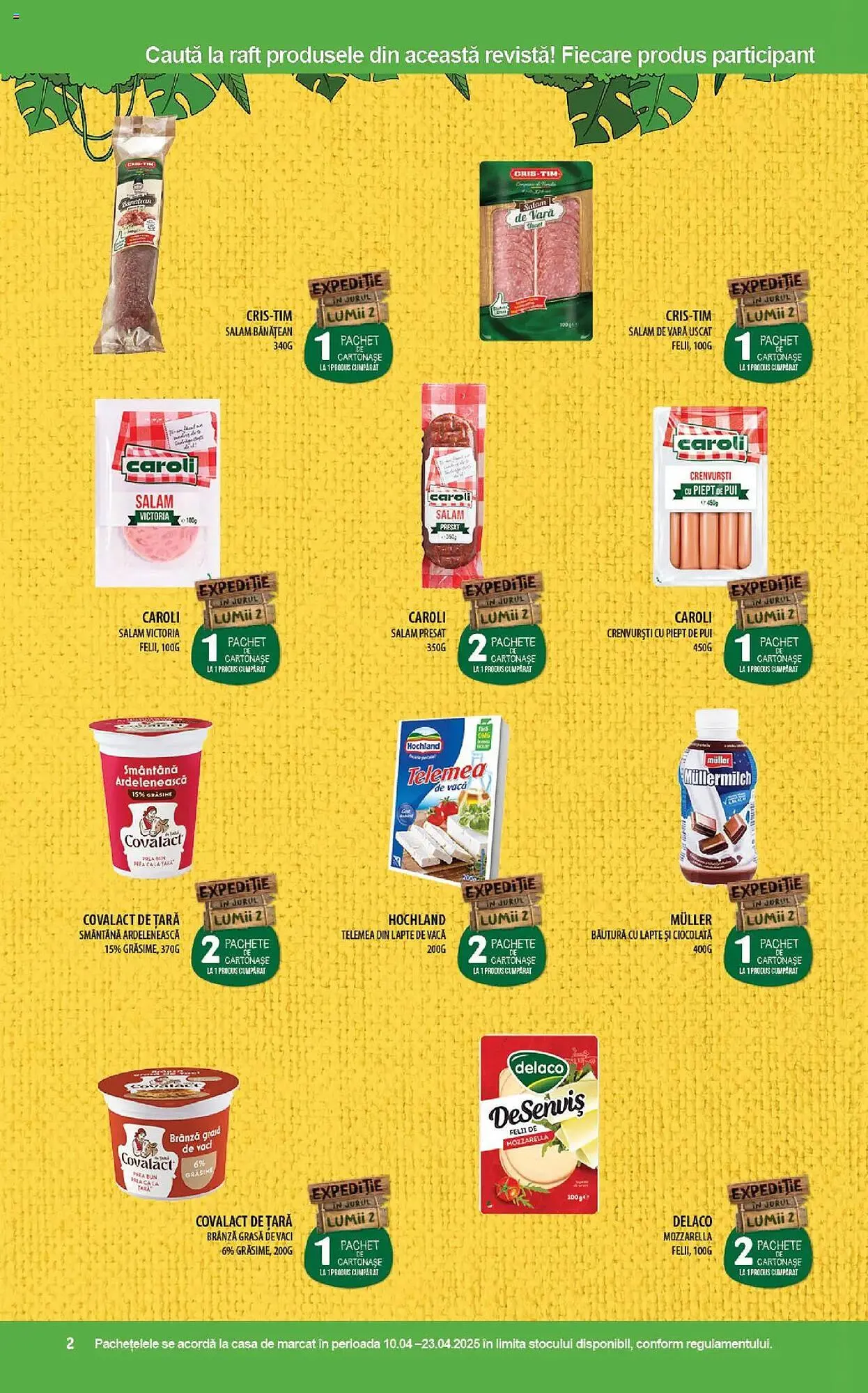Catalog Catalog Mega Image de la 10 aprilie până la 23 aprilie 2025 - Revista Pagina 2