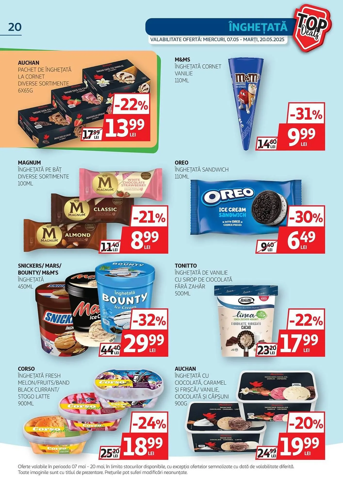 Catalog Catalog Auchan de la 7 mai până la 20 mai 2025 - Revista Pagina 20