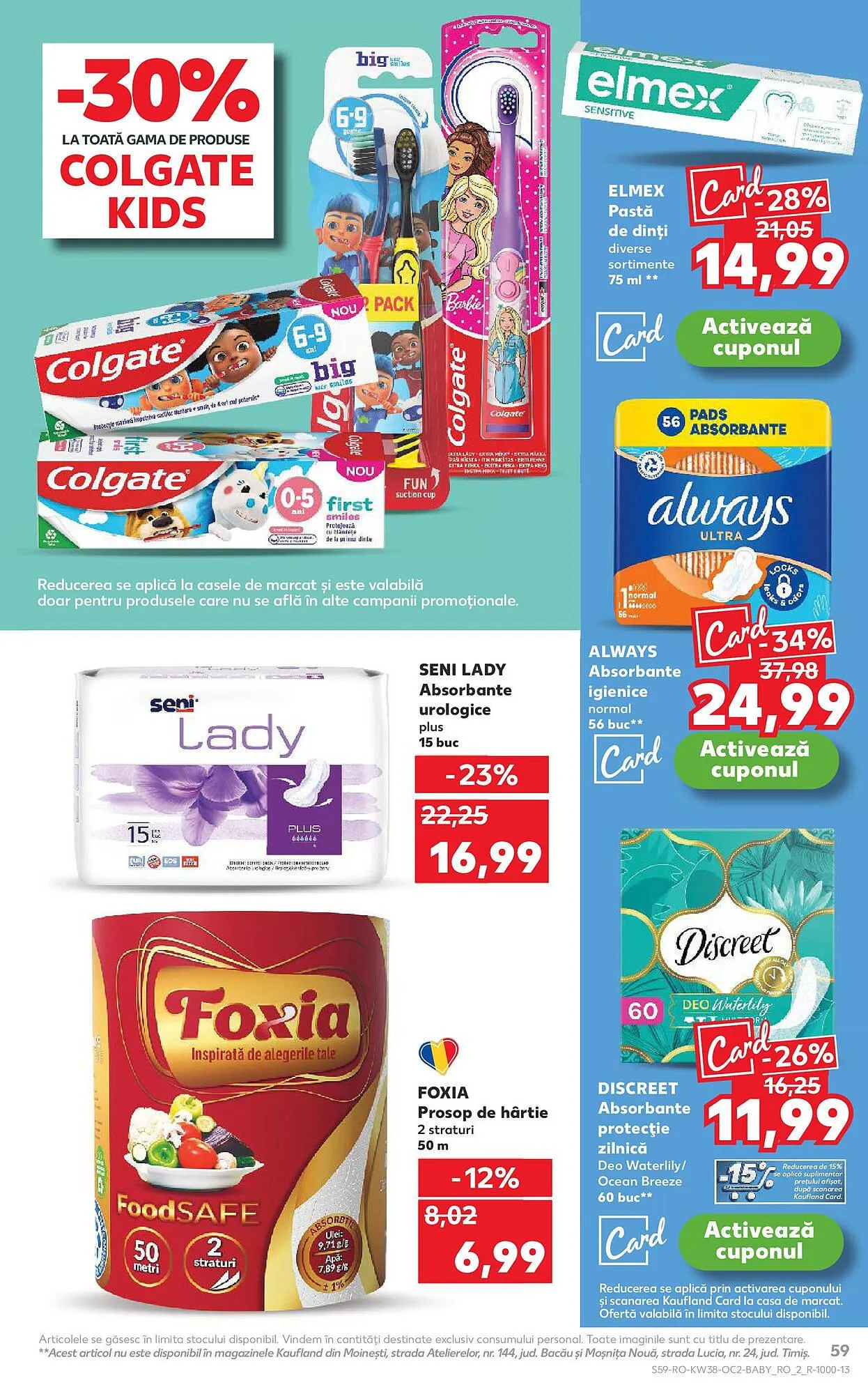 Catalog Catalog Kaufland de la 17 septembrie până la 23 septembrie 2025 - Revista Pagina 59