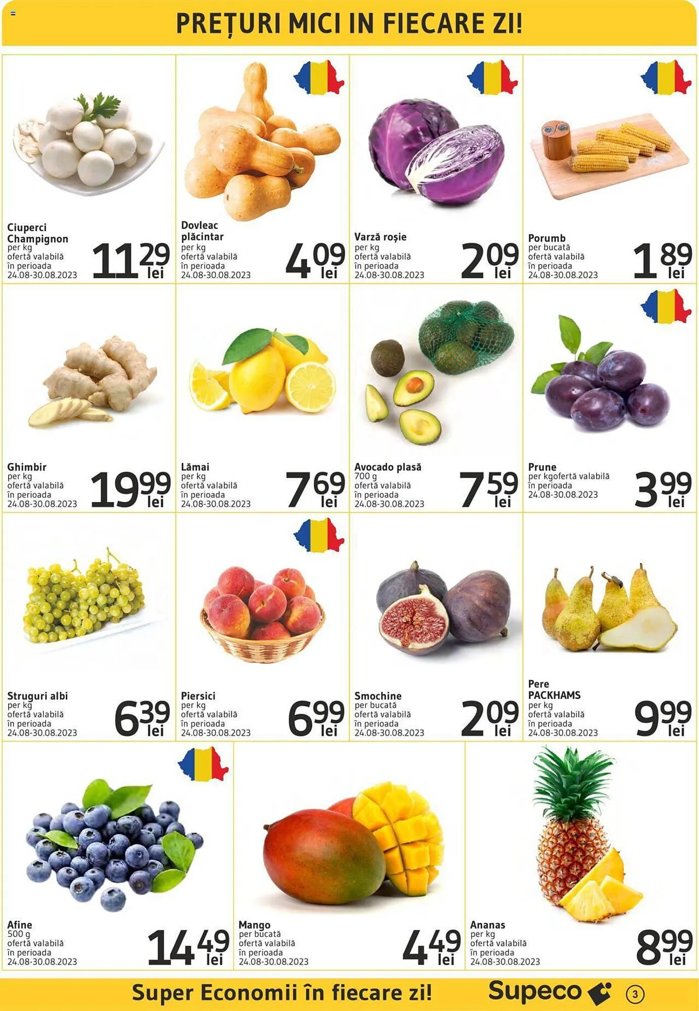 Catalog Supeco catalog de la 24 august până la 6 septembrie 2023 - Revista Pagina 3