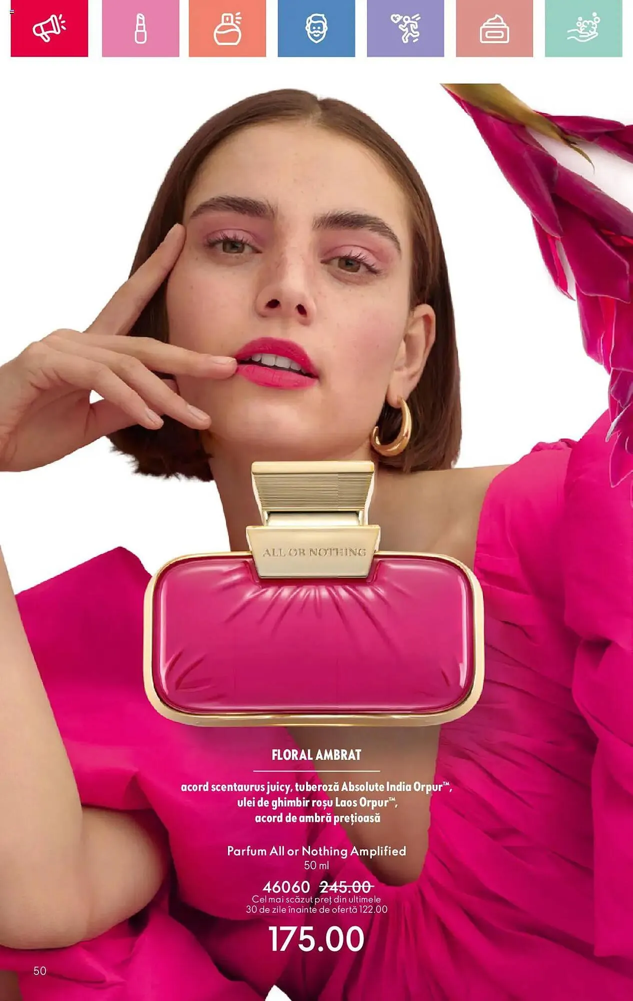Catalog Catalog Oriflame de la 26 iulie până la 19 august 2025 - Revista Pagina 50