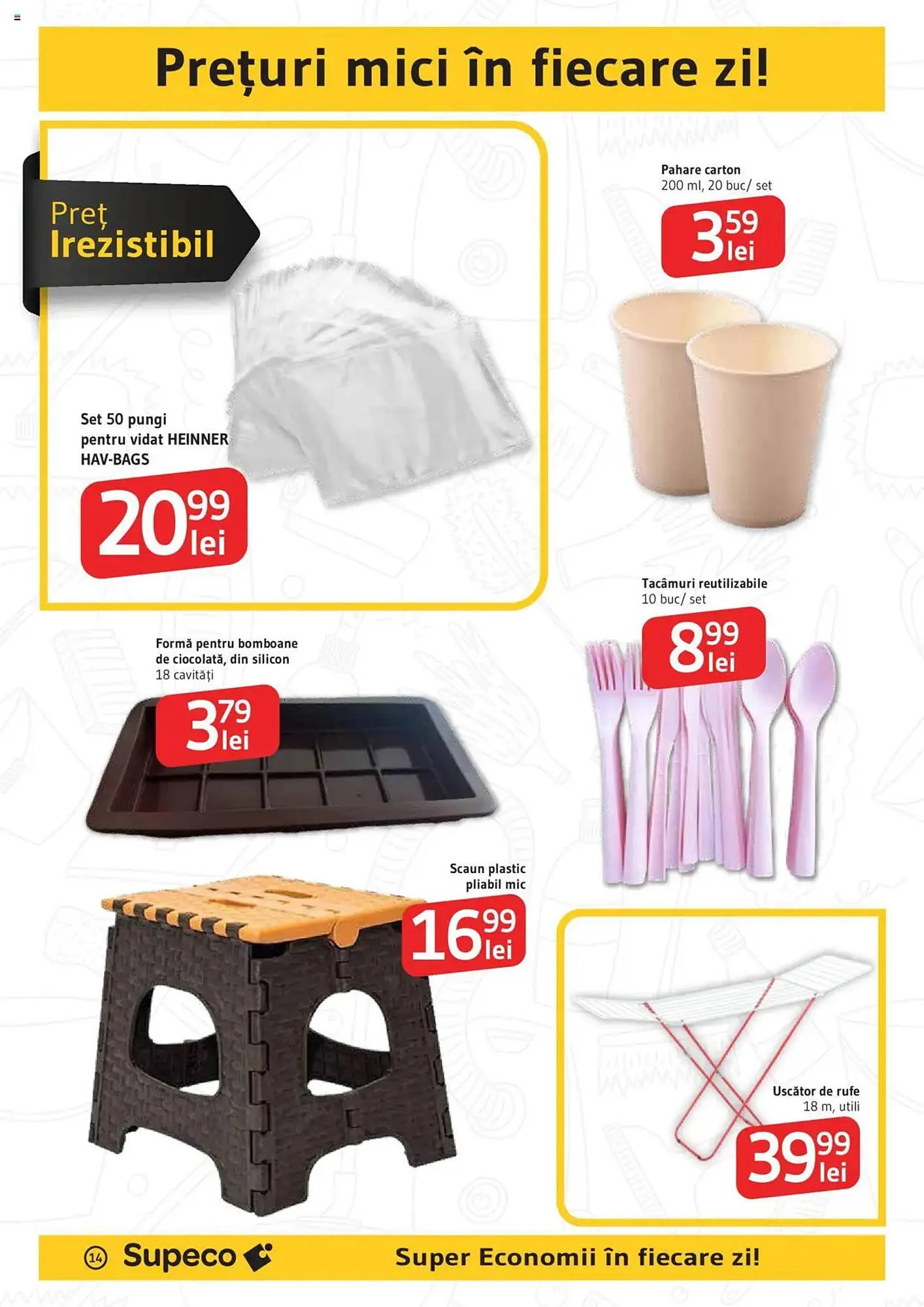 Catalog Catalog Supeco de la 1 octombrie până la 15 octombrie 2025 - Revista Pagina 14