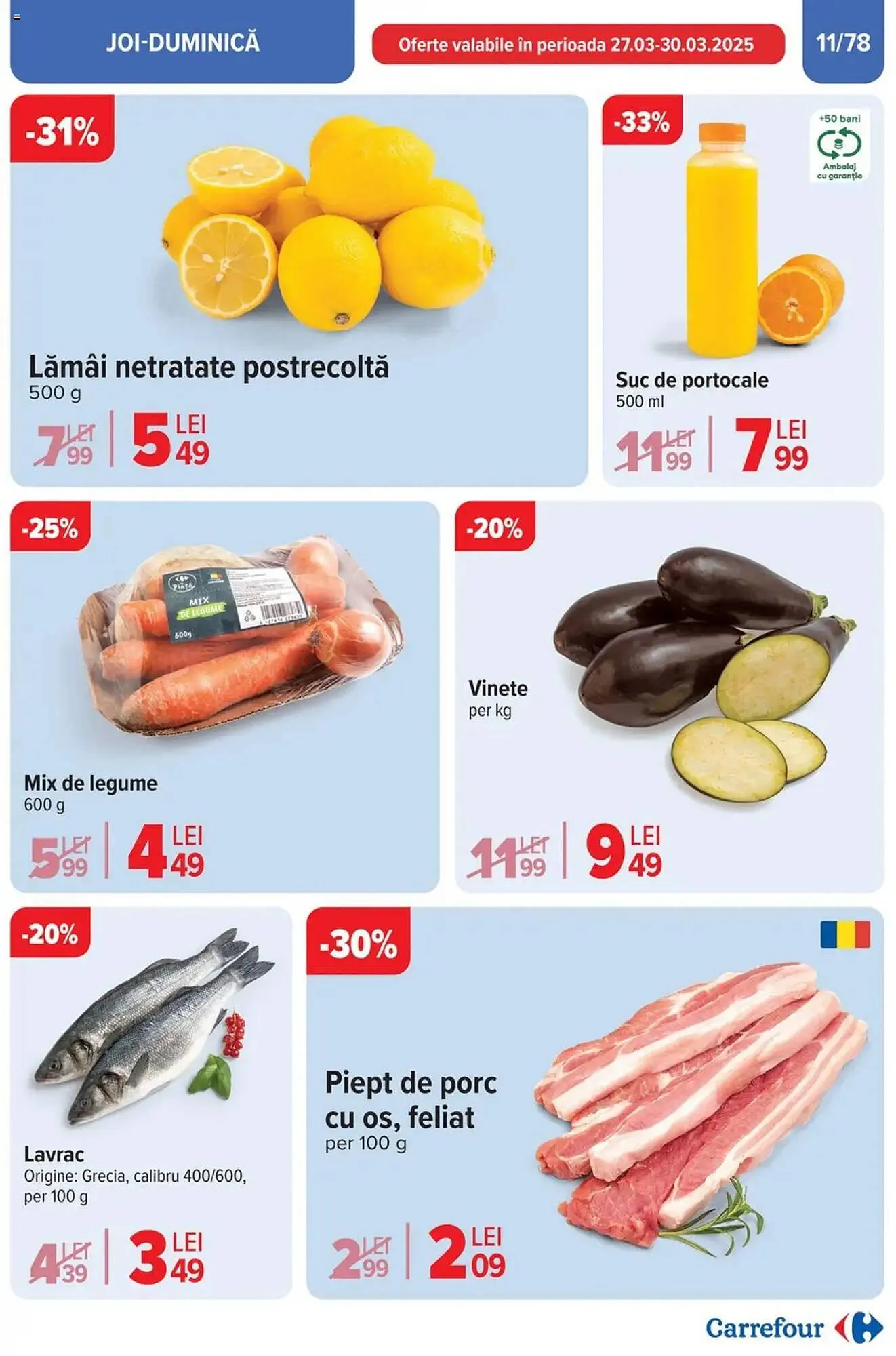 Catalog Catalog Carrefour de la 26 martie până la 1 aprilie 2025 - Revista Pagina 12