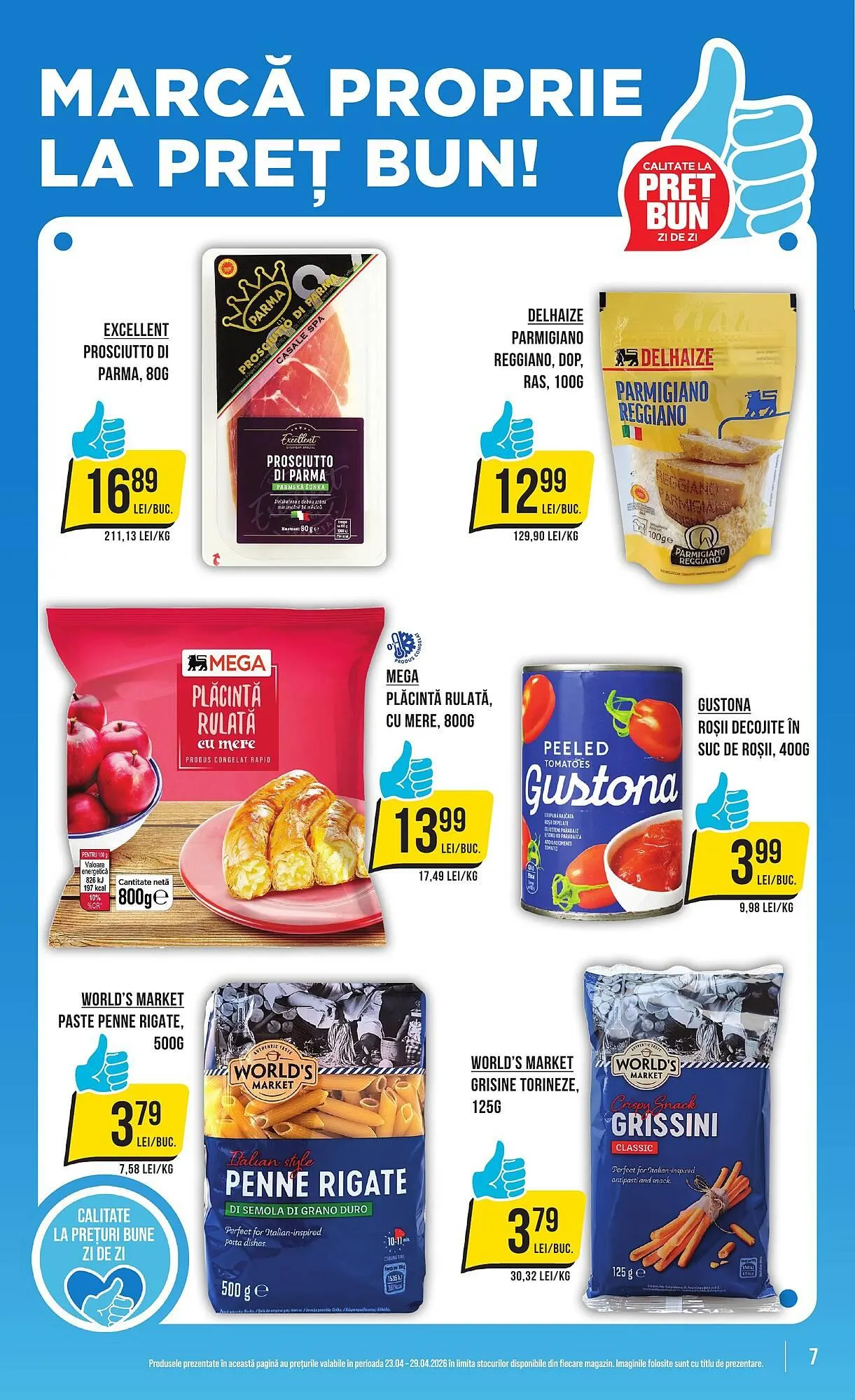 Catalog Catalog Mega Image de la 23 aprilie până la 29 aprilie 2026 - Revista Pagina 7