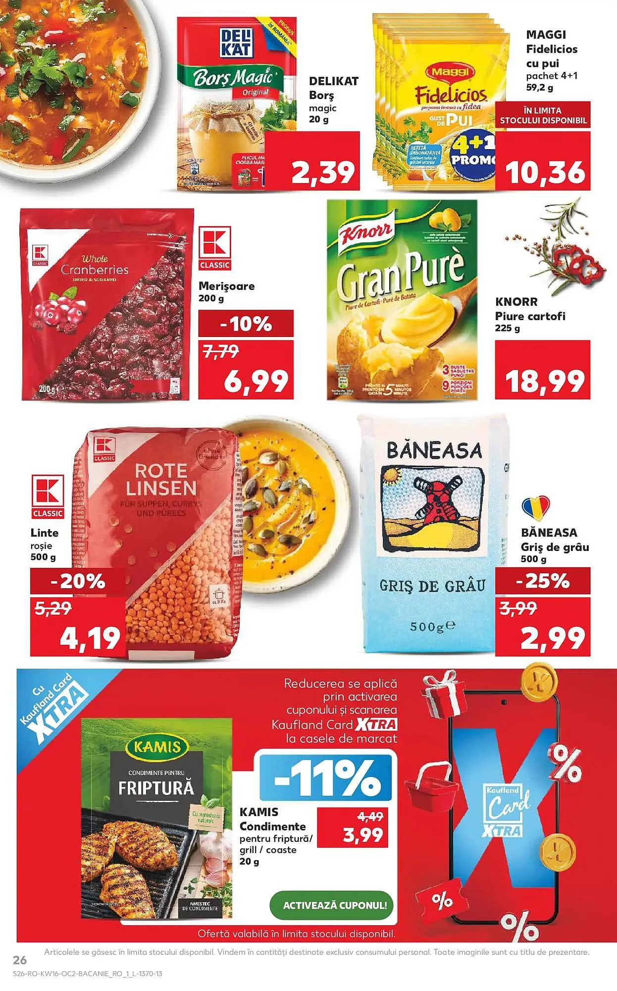 Catalog Catalog Kaufland de la 15 aprilie până la 21 aprilie 2026 - Revista Pagina 26