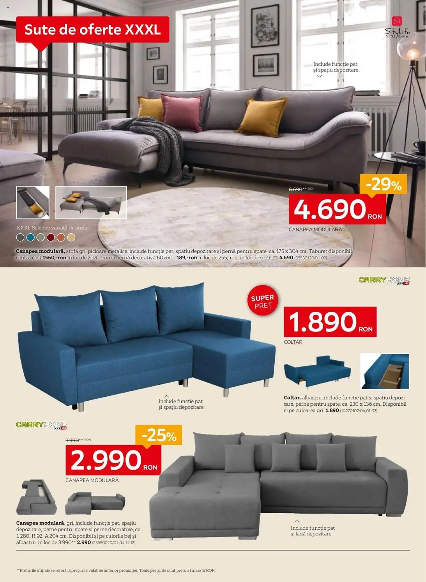 Catalog Catalog XXXLutz de la 5 octombrie până la 2 noiembrie 2025 - Revista Pagina 4