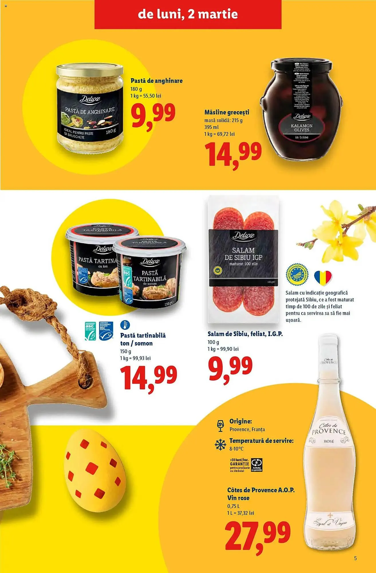 Catalog Catalog Lidl de la 1 martie până la 12 aprilie 2026 - Revista Pagina 5