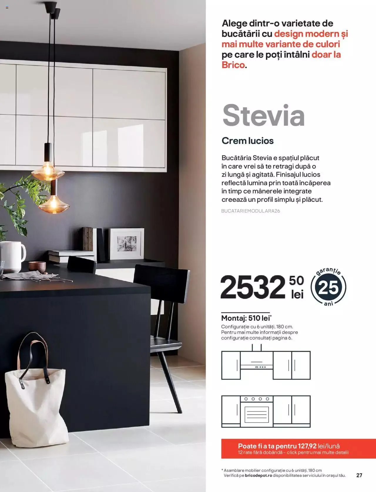 Catalog Brico Depot catalog - Bucătării modulare de la 1 ianuarie până la 31 decembrie 2023 - Revista Pagina 27