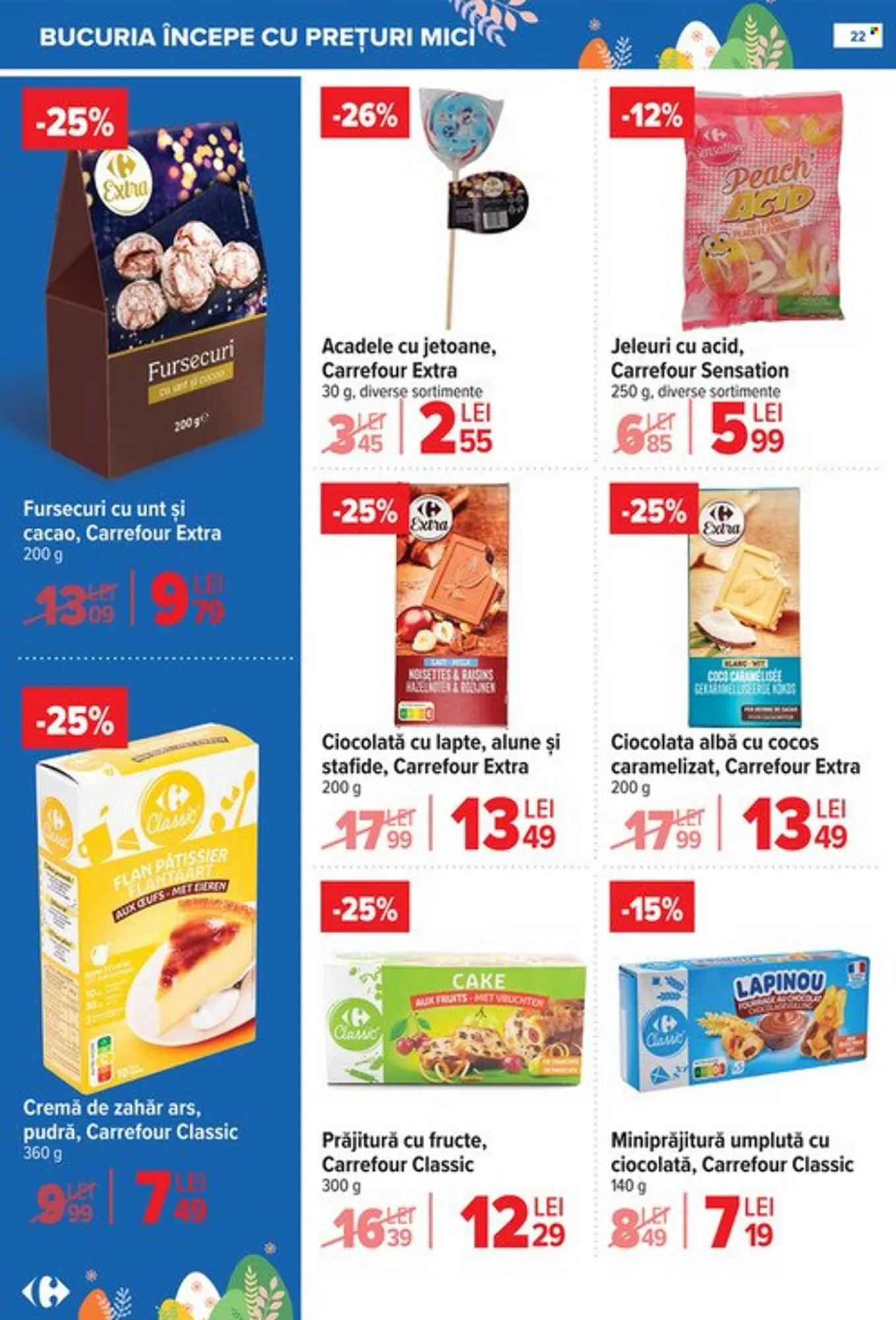 Catalog Catalog Carrefour de la 25 martie până la 14 aprilie 2026 - Revista Pagina 22