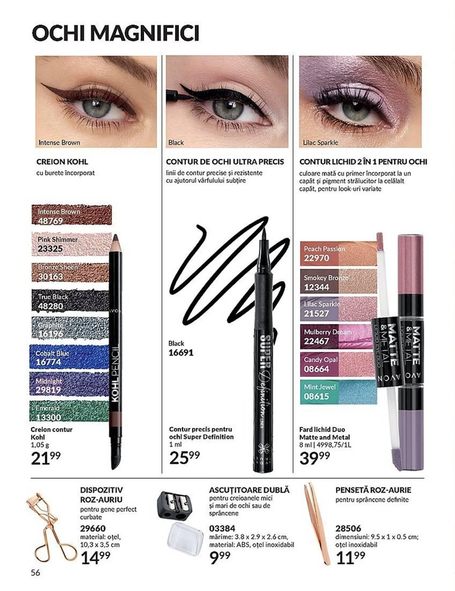 Catalog Avon catalog de la 1 septembrie până la 30 septembrie 2023 - Revista Pagina 56