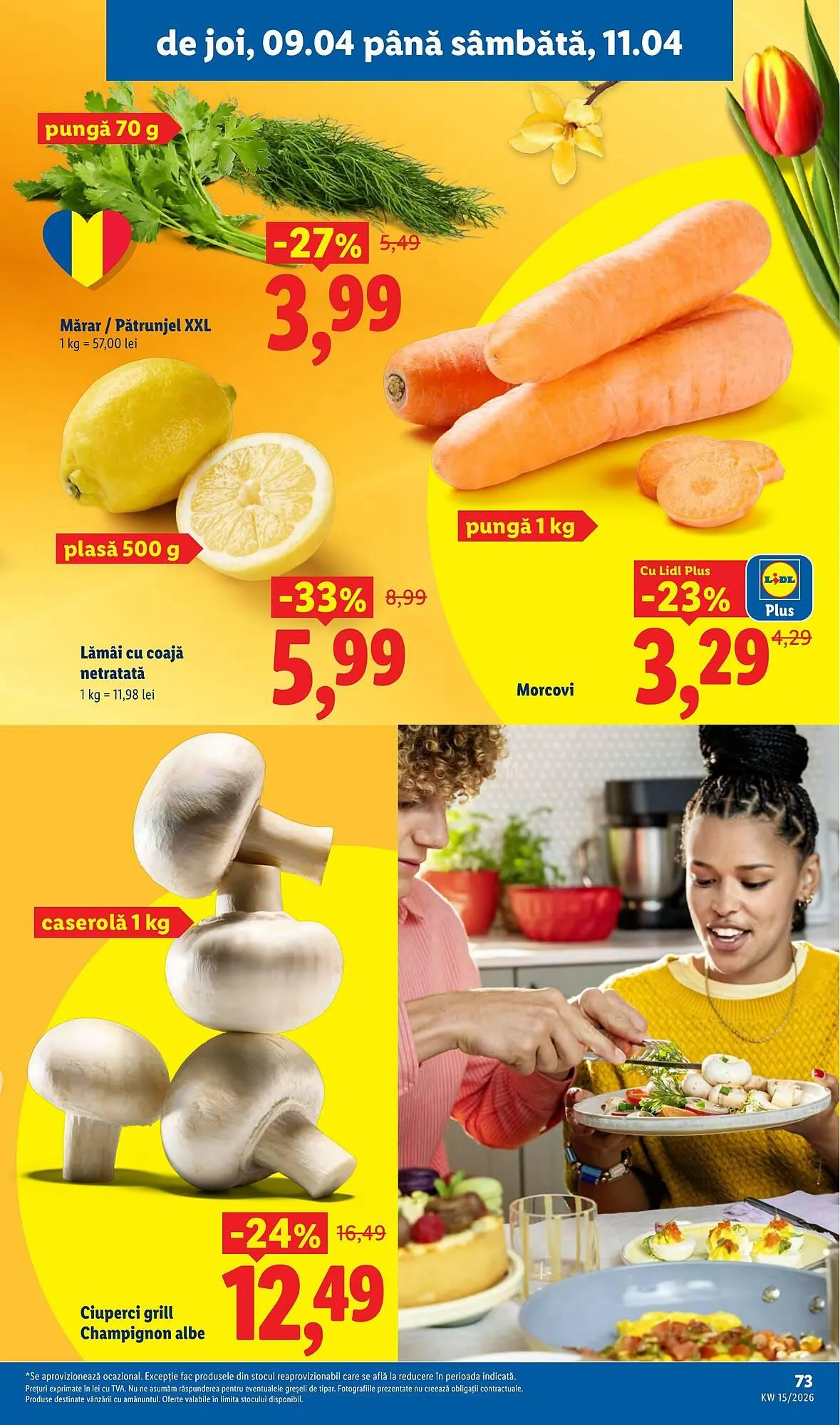 Catalog Catalog Lidl de la 6 aprilie până la 11 aprilie 2026 - Revista Pagina 73